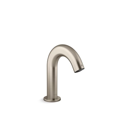Kohler Oblo Touchless Single-Hole Lavatory Faucet With Kinesis Sensor Technology, Ac-Powered, Less Drain 103BB76-SBNA-BN